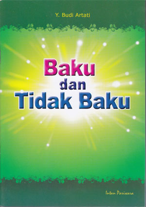 Cover Baku dan Tidak Baku
